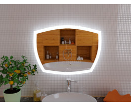 Зеркало для ванной с подсветкой Асти 180х80 см